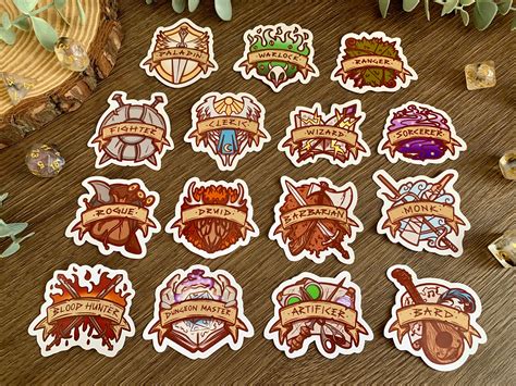 dnd stickers